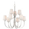 Maxim Lighting Maxim Lighting Shelter Satin Nickel Chandelier 11826SWSN