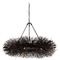 Visual Comfort Signature Collection Kelly Wearstler Strada Ring Chandelier in Aged Iron by Visual Comfort Signature KW5181AI
