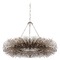 Visual Comfort Signature Collection Kelly Wearstler Strada Ring Chandelier in Silver by Visual Comfort Signature KW5181BSL