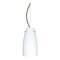 Besa Lighting Besa Lighting Tao Bronze LED Mini-Pendant Light with Oblong Shade 1KX-151207-LED-BR