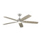 Generation Lighting Fan Collection Lowden Smart 60-Inch LED Fan in Brushed Steel by Generation Lighting 5LWDSM60BSLGD