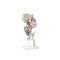 Currey and Company Lighting Faux Rock Crystal Sculpture in Purple Pink & Clear by Currey & Company 1200-0974