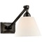 Visual Comfort Signature Collection Alexa Hampton Jane Library Wall Light in Gun Metal by Visual Comfort Signature AH2325GML