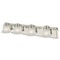 Design Classics Lighting Alabaster Glass 4-Light Bathroom Light in Satin Nickel 1204-09 GL1032-ALB