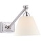 Visual Comfort Signature Collection Alexa Hampton Jane Library Wall Light in Nickel by Visual Comfort Signature AH2325PNL