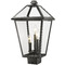 Z-Lite Talbot Black Post Light by Z-Lite 579PHBS-BK