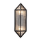 Alora Lighting Cairo 15-Inch Outdoor Wall Light in Black by Alora Lighting EW332705BKCR