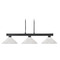 Z-Lite Cobalt Matte Black Billiard Light by Z-Lite 152MB-AWL14