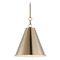 Maxim Lighting Veritas Heritage & Painted White Pendant by Maxim Lighting 15162HR