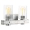 Progress Lighting Gulliver Galvanized 2-Light Bathroom Light by Progress Lighting P300124-141