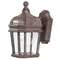 Minka Lavery Outdoor Wall Light with Clear Glass in Vintage Rust by Minka Lavery 8690-61