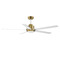 Maxim Lighting Daisy Natural Aged Brass LED Ceiling Fan by Maxim Lighting 88826WTNAB