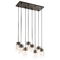 Kichler Lighting Brinley 8-Light Olde Bronze Linear Chandelier by Kichler Lighting 42890OZ