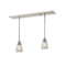 Z-Lite Annora Brushed Nickel Multi-Light Pendant by Z-Lite 428MP-2BN