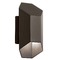 Kichler Lighting Estella 12-Inch Textured Architectural Bronze LED Outdoor Wall Light by Kichler Lighting 49607AZTLED