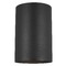 Visual Comfort Studio Collection Outdoor Cylinders Black LED Outdoor Wall Light by Visual Comfort Studio 8313901-12/T