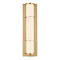 Currey and Company Lighting Currey and Company Blaine Polished Brass Sconce 5800-0061