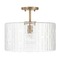 Capital Lighting Emerson 15-Inch Aged Brass Semi-Flush Mount by HomePlace by Capital Lighting 241311AD