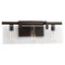 Progress Lighting Glayse Antique Bronze 3-Light Bathroom Light by Progress Lighting P300107-020