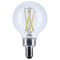 Satco Lighting 5.5W G16.5 2700K Clear LED Light Bulbs 2-Pack by Satco Lighting S21813
