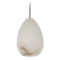 Visual Comfort Modern Collection Alina Alabaster Small Pendant in Antique Brass by VC Modern SLPD545ALBB