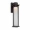 Justice Design Group Wooster LED Outdoor Wall Light in Black by Evolv by Justice Design Group FSN-7162W-ETCH-MBLK