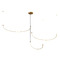 Kuzco Lighting Kuzco Lighting Talis Brushed Gold LED Multi-Light Pendant MP89390-BG-UNV