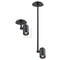 Recesso Lighting by Dolan Designs Cylinder Adjustable Monopoint - Black - GU10 Base TR0111-BK