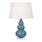Robert Abbey Lighting Small Triple Gourd Table Lamp by Robert Abbey OB33X