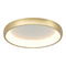 Matteo Lighting Matteo Lighting Maverick Brushed Gold LED Flushmount Light X32712BG