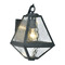 Crystorama Lighting Brian Patrick Flynn Glacier Wall Light in Black Charcoal by Crystorama Lighting GLA-9701-WT-BC