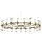 Alora Lighting Revolve 60.38-Inch Chandelier in Natural Brass by Alora Lighting CH309042NBCG