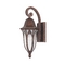 Designers Fountain Lighting Frosted Seeded Glass Outdoor Wall Light Copper Designers Fountain Lighting 20611-BAC