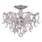 Crystorama Lighting Crystorama Lighting Maria Theresa Polished Chrome Semi-Flushmount Light 4430-CH-CL-S