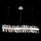 Allegri Lighting Glacier 60-Inch LED Wave Linear Light in Chrome by Allegri Crystal 030258-010