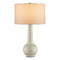 Currey and Company Lighting Currey and Company Osa Natural Bone Table Lamp with Drum Shade 6000-0988