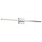 Kuzco Lighting Brio 36.5-Inch LED Angular Bathroom Light in Chrome by Kuzco Lighting VL63636-CH