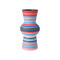 Currey and Company Lighting Happy 80s Medium Bright Blue & Red Vase by Currey & Company 1200-1097