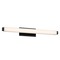 Modern Forms by WAC Lighting Mini Vogue 19.75-Inch LED Bath Light in Black 3500K by Modern Forms WS-21718-35-BK