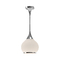 Alora Lighting Alora Lighting Hazel Chrome Pendant Light with Bowl / Dome Shade PD524110CHOP