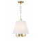 Crystorama Lighting Libby Langdon Westwood Pendant in Vibrant Gold by Crystorama Lighting 2254-VG