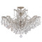Crystorama Lighting Crystorama Lighting Maria Theresa Polished Chrome Semi-Flushmount Light 4439-CH-CL-SAQ_CEILING