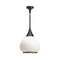 Alora Lighting Alora Lighting Hazel Matte Black Pendant Light with Bowl / Dome Shade PD524214MBOP