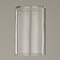 Design Classics Lighting Seeded Glass Cylinder Shade with 1-5/8 Fitter 6-Inch Tall GL1041C