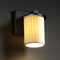 Justice Design Group Limoges Collection Sconce by Justice Design Group POR-8771-10-WFAL-MBLK