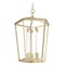 Alora Lighting Delphine 23.75-Inch High Natural Brass LED Pendant by Alora Lighting PD317122NB