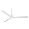 Minka Aire Simple 52-Inch Wet Rated Ceiling Fan in Flat White by Minka Aire F787-WHF