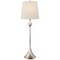 Visual Comfort Signature Collection Aerin Dover Buffet Lamp in Burnished Silver Leaf by Visual Comfort Signature ARN3144BSLL