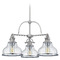 Quoizel Lighting Grant 24-Inch Chandelier in Brushed Nickel by Quoizel Lighting GRTS5103BN