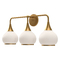 Alora Lighting Alora Lighting Hazel Aged Gold Bathroom Light VL524326AGOP